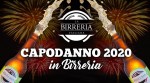 Capodanno 2020 in Birreria: tutte le info per trascorrere con noi la notte di San Silvestro!